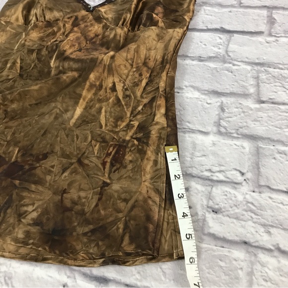 Silky‎ Prismatic Rainbow Sequins Cami Top Tunic Vintage 2000’s - Picture 4 of 7